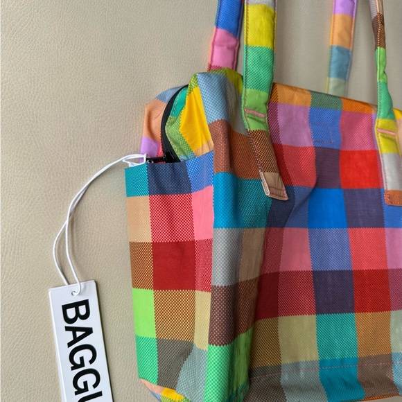 BAGGU UO Madras Everyday Cloud Bag - Picture 3 of 3